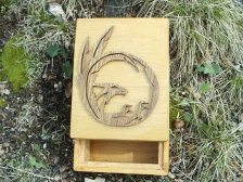 Eagle Scroll Altar Box