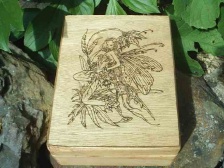 Raviyoyla Altar Box - The Healing Fairy.  A female Serbian faerie that can take on the appearance of a beautiful woman.