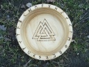 Viking Wooden Blot Bowl