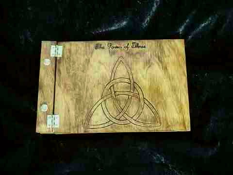 Wood Book of Shadows Small