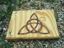 Triquetra Large Book of Shadows