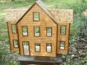 Hand made wood doll houses