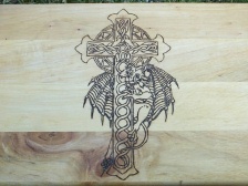 Gargoyle Celtic Cross Altar