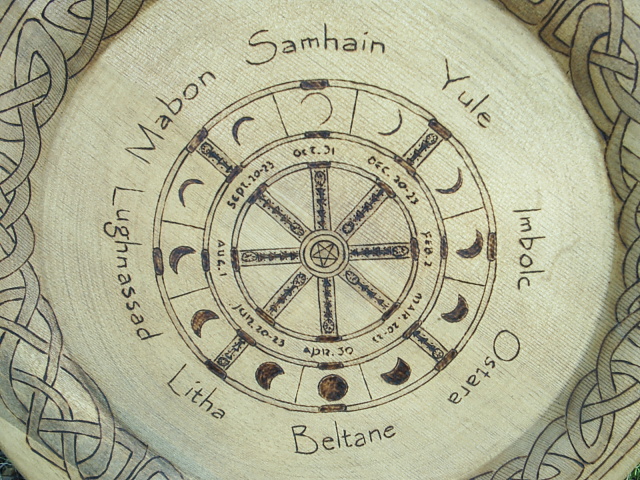 Wheel of the Year highly detailed