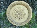 Wooden Altar Serving Plates