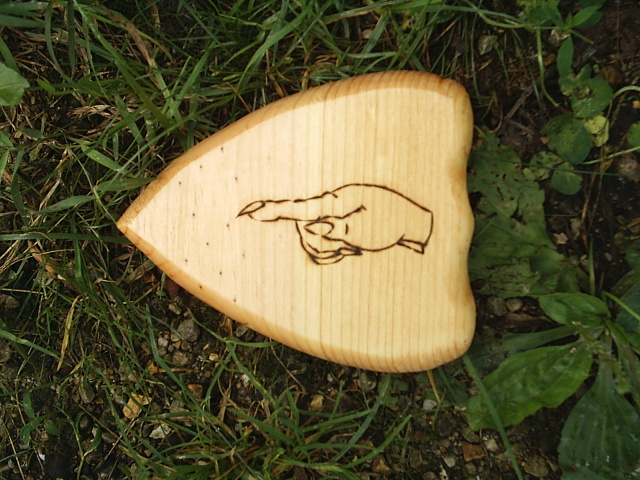 Haunted pointer planchette with the board