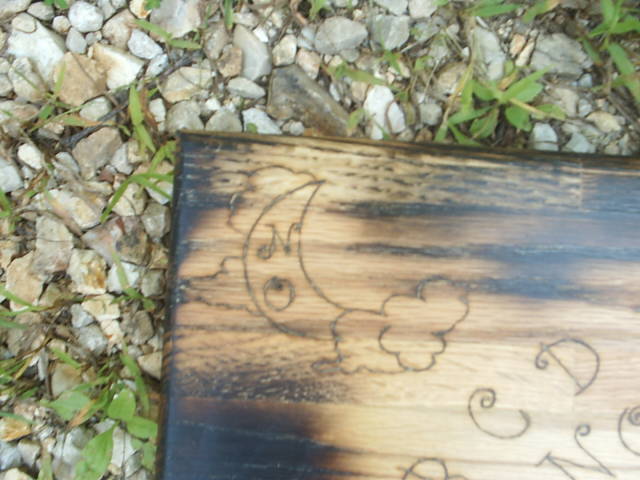 Gothic Undead Spirit Board Moon Symbol