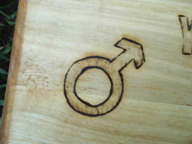 Mars symbol of the masculine