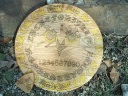 Round Owl 19inch Oak Spirit Board