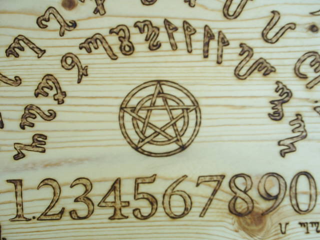 Pentacle in center