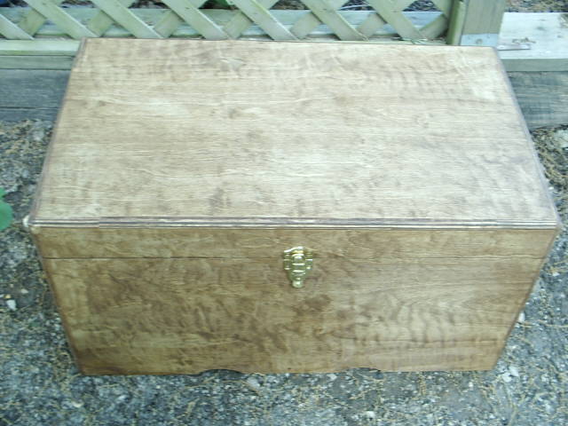 Can be utilized at a hope chest, storage locker, or travel box.