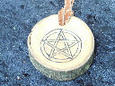 Pentagram Wicca Symbol Tribal Necklace