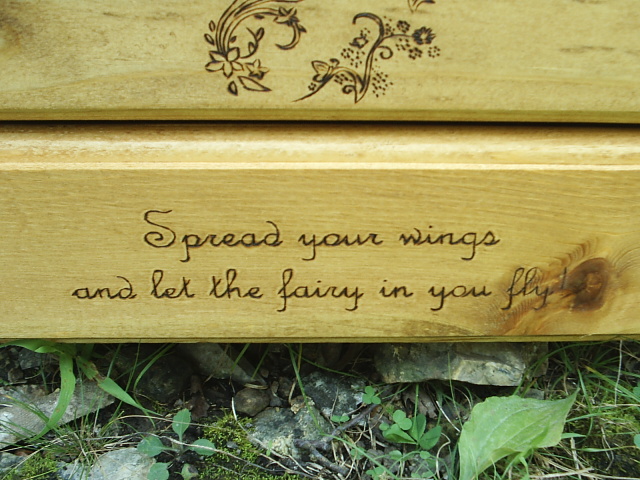 Spread your wings and let the fairy in you fly