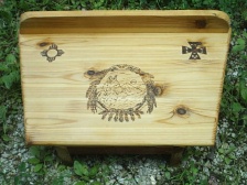 Cedar Wolf Altar Table