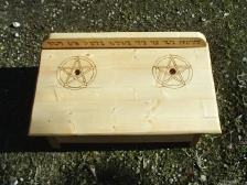 Wiccan Pentacle Witch Altar