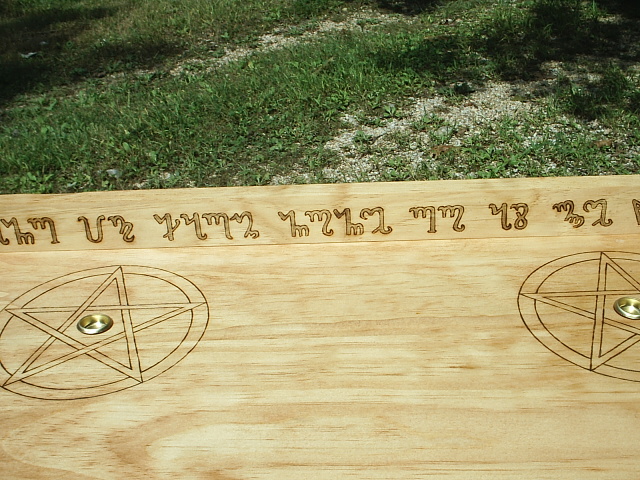 Wicca Coven Altar of Witchcraft is a DragonOak original