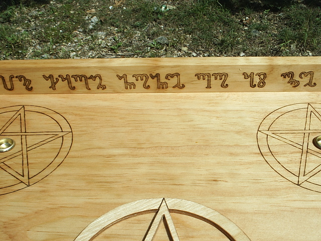 Wicca Coven Altar of Witchcraft is a DragonOak original
