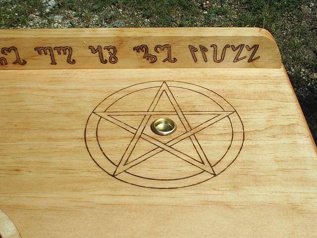 Wicca Coven Altar of Witchcraft is a DragonOak original