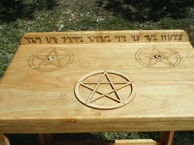 Wicca Coven Altar of Witchcraft is a DragonOak original