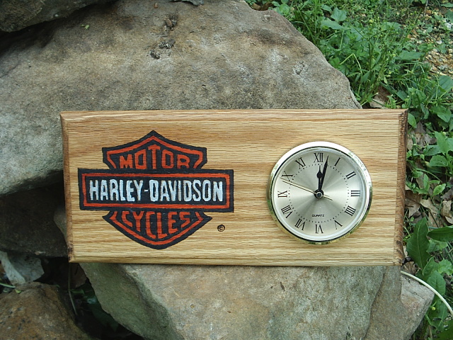 Harley Davidson Clock for my son