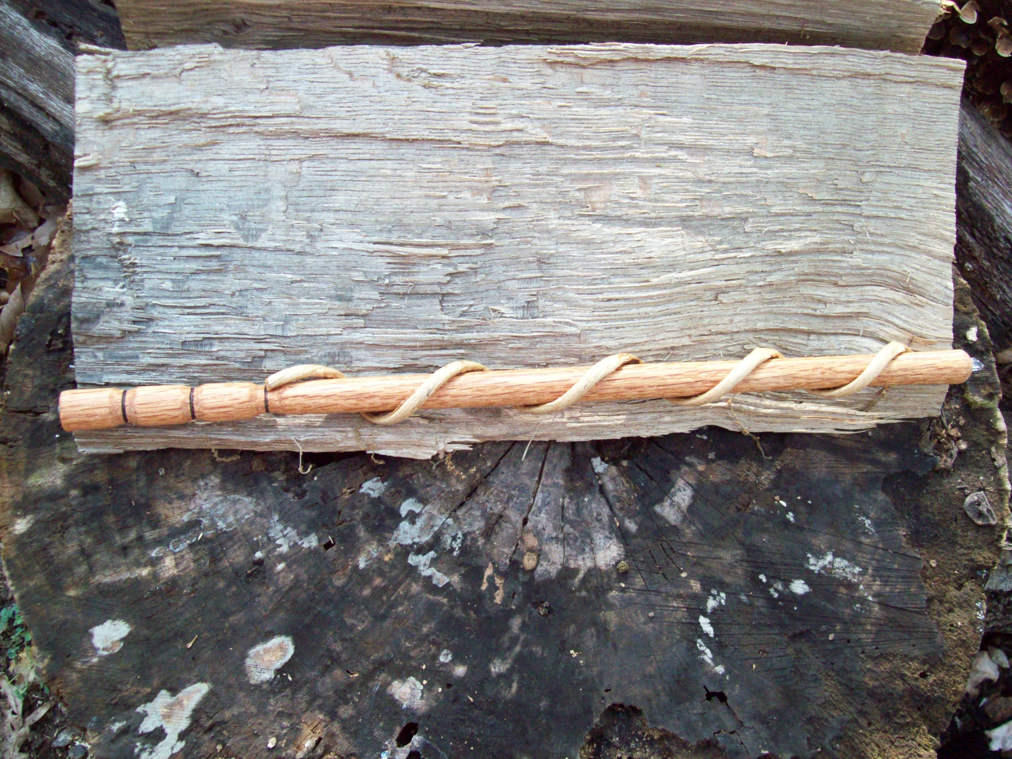 Oak and Vine Witches Wand