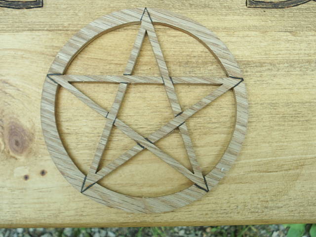 Scrolled Pentagram