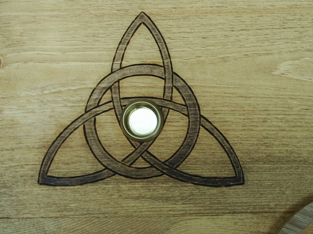 Triquetra Candle Holder