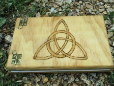 Celtic Triquetra Small Book of Shadows