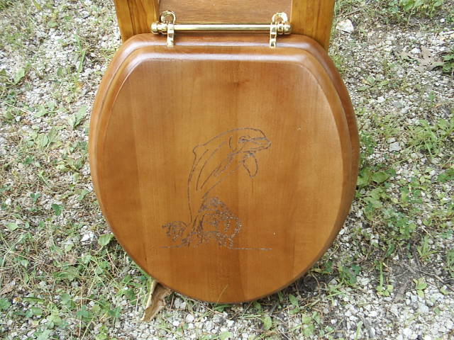 Art Custom Designer Toilet Seat