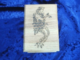Mermaid Classic Oak Accent Box