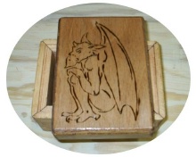 Sitting Gargoyle Tarot Box