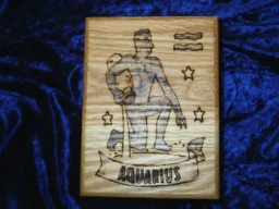 Aquarius Zodiac Tarot Box