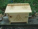 Celtic Cedar Cabinet Altar