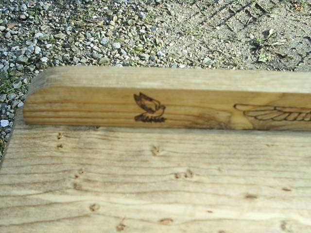 Eagle Totem on front drawer