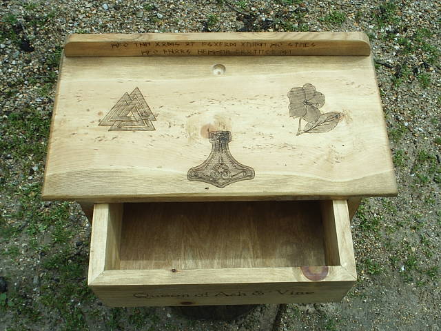 Name or quote engraved free on front drawer