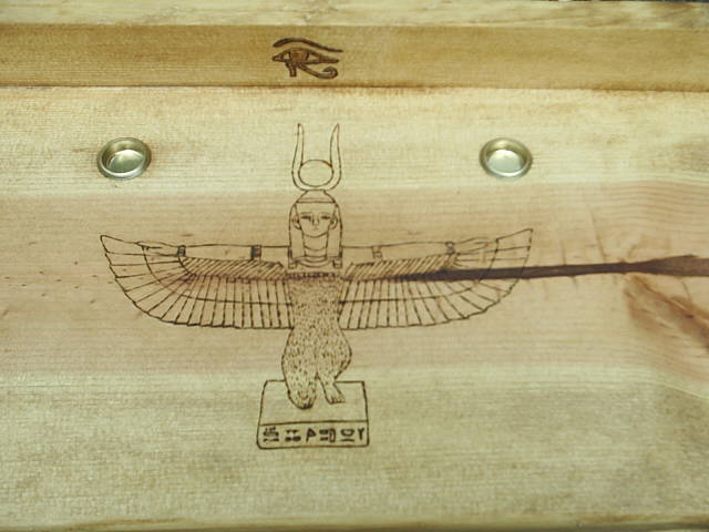 Winged Isis in full glory